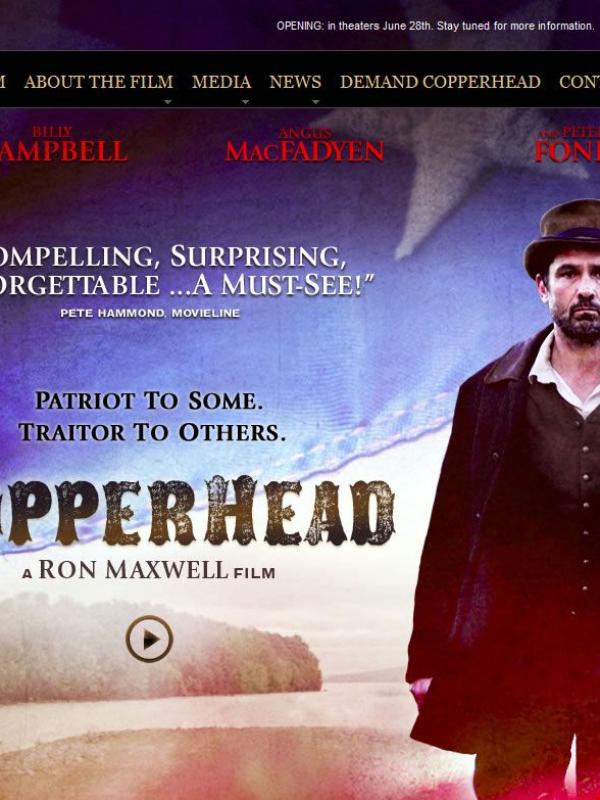 Copperhead - oficial movie page 