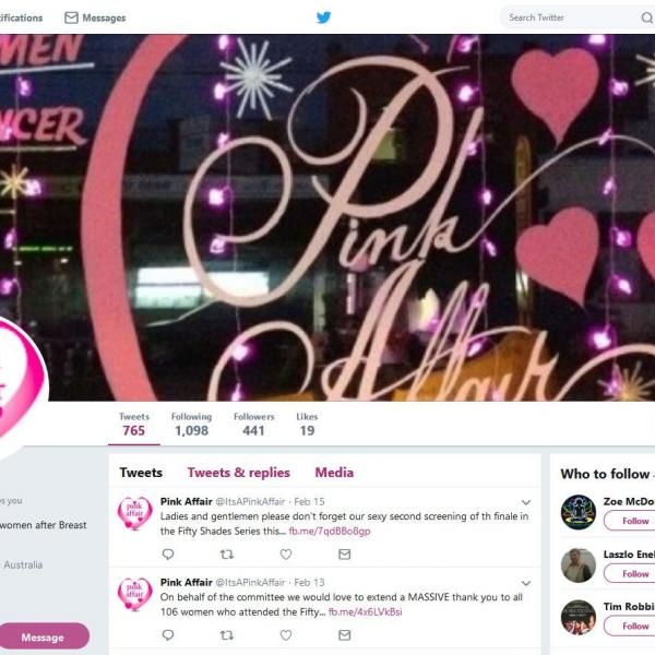 It's A PinkAffair Twitter