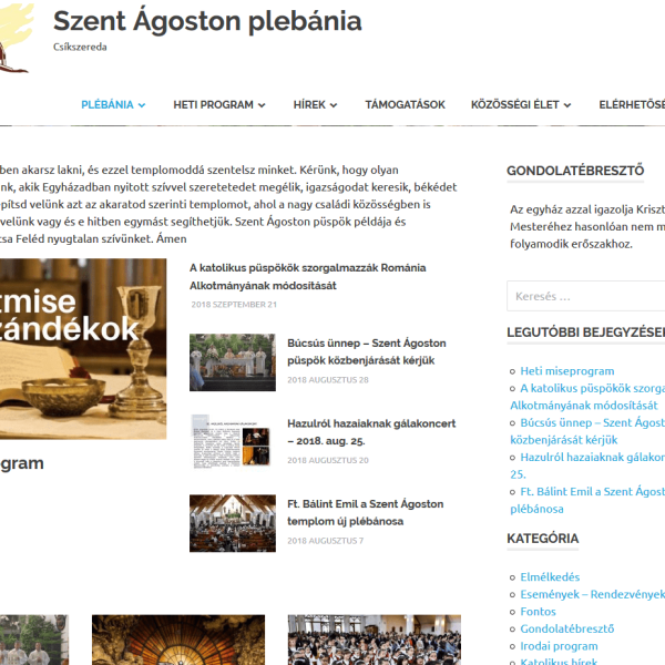 Szent Ágoston Plebánia