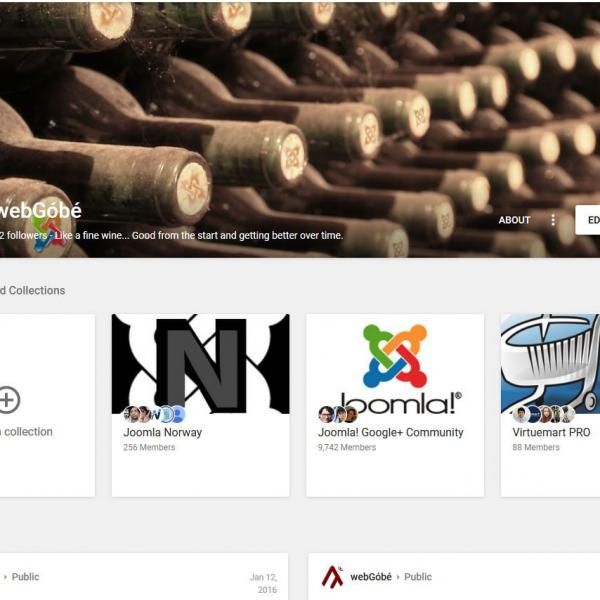 webGóbé's G+